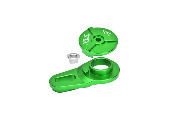 Aluminum 7075 Servo Saver Assembly 23T For LOSI 1:4 Promoto-MX Motorcycle Dirt Bike RTR LOS06000 LOS06002 Upgrades - Green