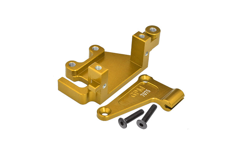Aluminum 7075 Electronic Mount Set For LOSI 1:4 Promoto MX Motorcycle Dirt Bike RTR FXR LOS06000 LOS06002 Upgrades - Gold