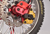 Aluminum 7075 Front Brake Caliper For LOSI 1:4 Promoto MX Motorcycle Dirt Bike RTR FXR LOS06000 LOS06002 Upgrades - Red