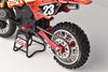 Aluminum 7075 Rear Swing Arm (Enlarged Inner Bearing) For LOSI 1:4 Promoto-MX Motorcycle Dirt Bike RTR LOS06000 LOS06002 Upgrades - Red