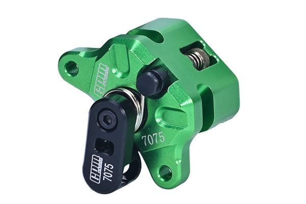 Aluminum 7075 Front Brake Disc Caliper For LOSI 1:4 Promoto-MX Motorcycle Dirt Bike RTR FXR LOS06000 LOS06002 - Green