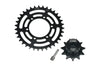 Medium Carbon Steel Hub Chain Sprocket Set (35T/11T) For LOSI 1:4 Promoto-MX Motorcycle Dirt Bike RTR FXR LOS06000 LOS06002 Upgrades 