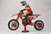 Aluminum 7075 Bike Stand For LOSI 1:4 Promoto MX Motorcycle Dirt Bike RTR FXR LOS06000 LOS06002 Upgrades - Red