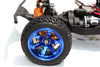 Axial Yeti Jr. SCORE Trophy Truck (AX90052) Aluminum Front Wheel Hex With Brake Disk - 2Pcs Blue