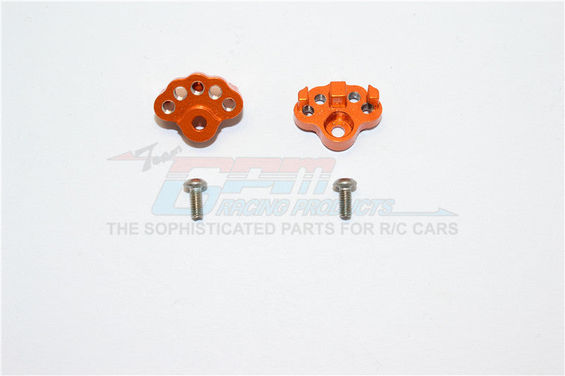 Axial Yeti Jr. SCORE Trophy Truck (AX90052) Aluminum Rear Links Stabilizers - 4Pc Set Orange