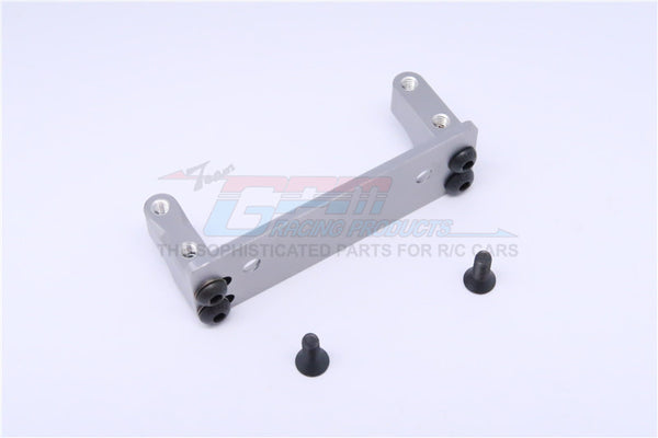 Axial RR10 Bomber Aluminum Servo Mount - 1Pc Set Gray Silver