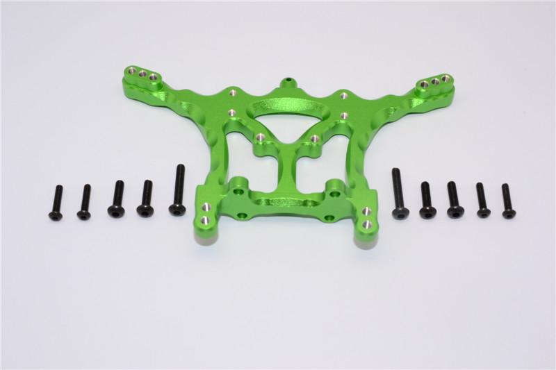 Traxxas Rustler VXL Aluminum Rear Damper Mount - 1 Set Green