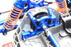 Traxxas Rustler 4X4 VXL (67076-4) Aluminum Rear Spur Gear Cover Mount - 1Pc Set Orange
