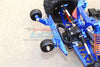 Traxxas Rustler 4X4 VXL (67076-4) Aluminum Rear Adjustable Wheelie - 1 Set Blue