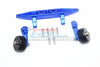 Traxxas Rustler 4X4 VXL (67076-4) Aluminum Rear Adjustable Wheelie - 1 Set Blue