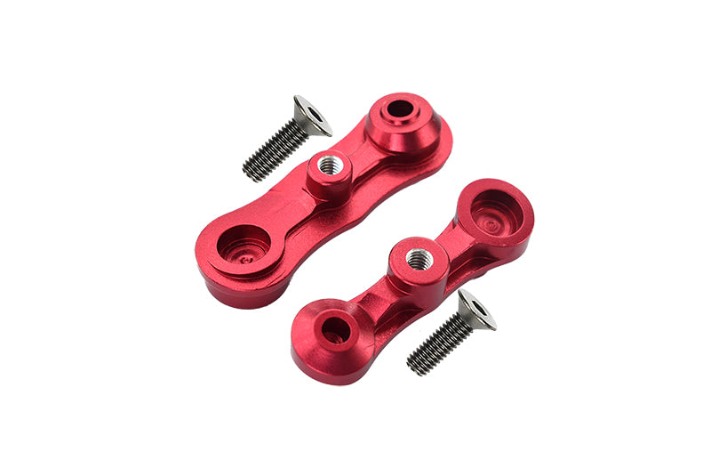 Aluminum Stabilizing Mount For Steering Assembly For LOSI 1:6 4WD Super Baja Rey LOS05013 / Super Baja Rey 2.0 LOS05021 Upgrades - Red