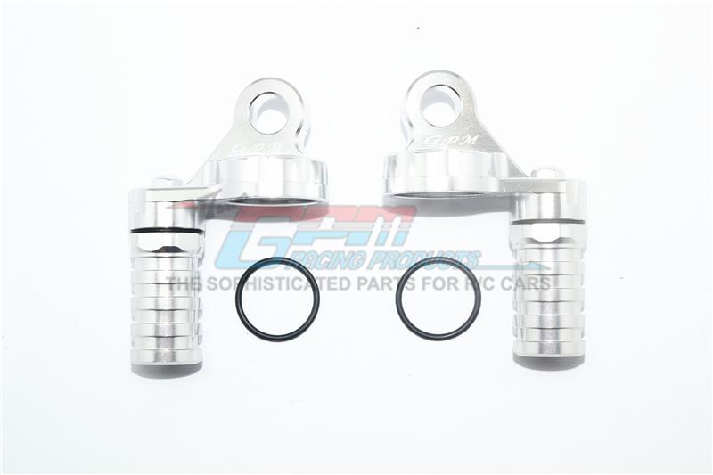 Aluminum Damper Cap With Piggyback Reservoirs For LOSI 1:6 4WD