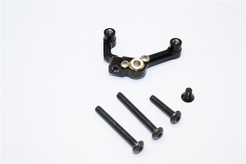 Axial SCX10 Aluminum Solid Axle Mount - 1Pc Set Black