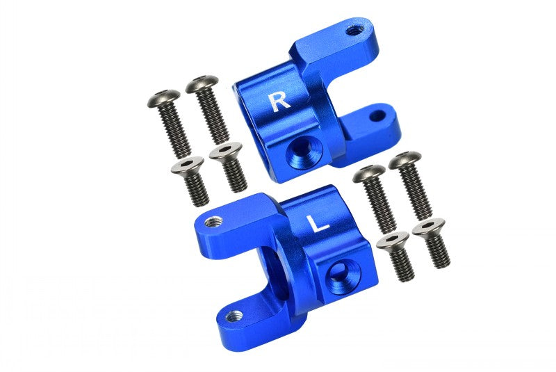 Axial SCX10 Aluminum Front C-Hub - 1Pr Set Blue