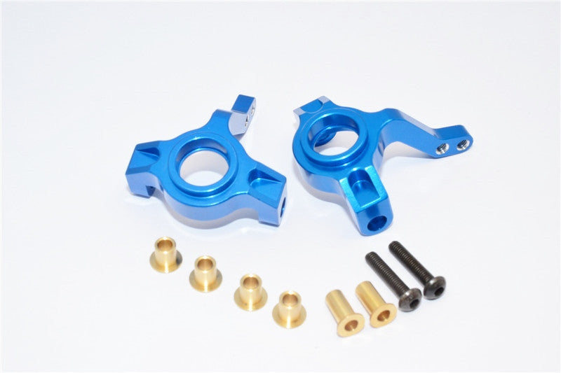 Axial SCX10 Aluminum Front Knuckle Arm - 1Pr Set Blue