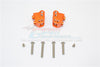 Axial SCX10 II (AX90046, AX90047) Aluminum Front/Rear Link Mounts - 1Pr Set Orange