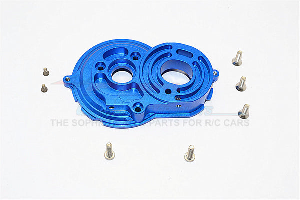 Axial SCX10 II (AX90046) Aluminum Motor Mount - 1Pc Set Blue