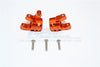 Axial SCX10 II (AX90046, AX90047) Aluminum C Hub - 1Pr Set Orange