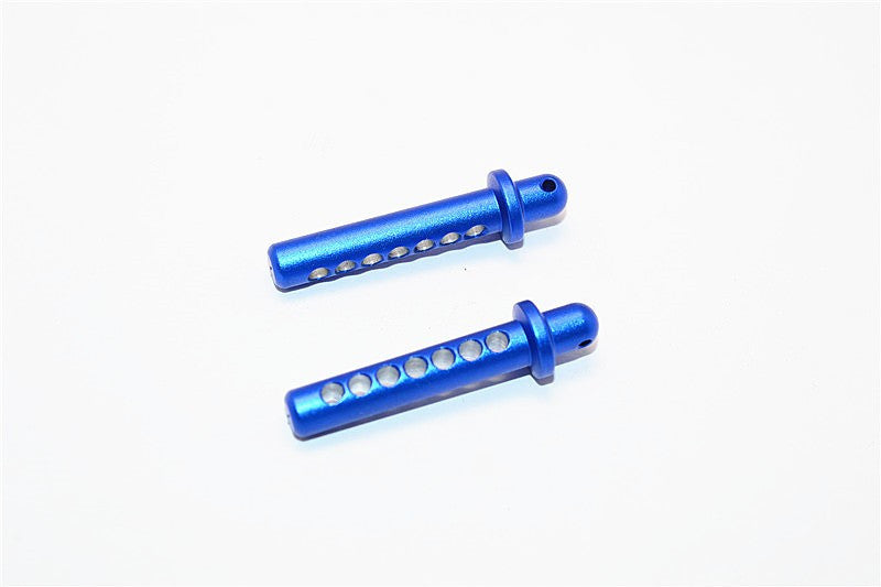 Axial SCX10 II AX90046 & AX90047 Aluminum Front Body Post - 1Pr Blue