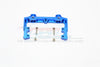 Axial SCX10 II (AX90046, AX90047) Aluminum Rear Bumper Mount - 1Pc Set Blue