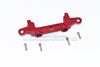 Axial SCX10 III Jeep JL Wrangler (AXI03007) Aluminium Rear Bumper Mount - 1Pc Set Red