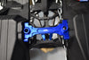 Aluminum Rear Chassis Brace For Axial 1/6 SCX6 Jeep JLU Wrangler AXI05000 - 5Pc Set Blue