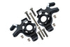 Aluminum Front Knuckle Arms For Axial 1/6 SCX6 Jeep JLU Wrangler AXI05000 - 12Pc Set Black