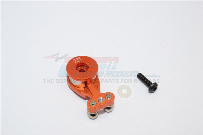 Aluminum Hi-Torque Servo Saver For 23T Spline Output Shaft - 1Pc Orange