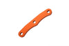 Traxxas Slash 4X4 & Stampede 4X4 VXL Aluminum Front Arm Brace - 1Pc Orange