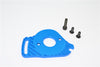 Traxxas Slash 4x4 LCG Aluminum Motor Heatsink Mount - 1Pc Set Blue