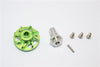 Traxxas Slash 4x4 LCG Aluminum Spur Gear Adapter - 1Pc Set Green