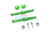 Tamiya T3-01 Dancing Rider Trike Aluminum Rear Wheel Shaft With Hex Adapter (7mm) - 8Pc Set Green