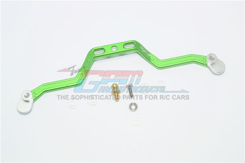 Tamiya T3-01 Dancing Rider Trike Aluminum Rear Sway Arm - 1 Set Green