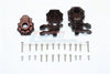 Traxxas TRX-4 Trail Defender Crawler Aluminum Front Knuckle Arms With Outer Portal Case - 1Pr Set Brown