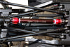 Traxxas TRX-4 Trail Defender Crawler Aluminum + Steel Front / Rear CVD Main Shafts - 1Pr Set Red