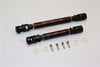 Traxxas TRX-4 Trail Defender Crawler Steel Adjustable Main Shaft With Aluminum Body - 1Pr Set Brown