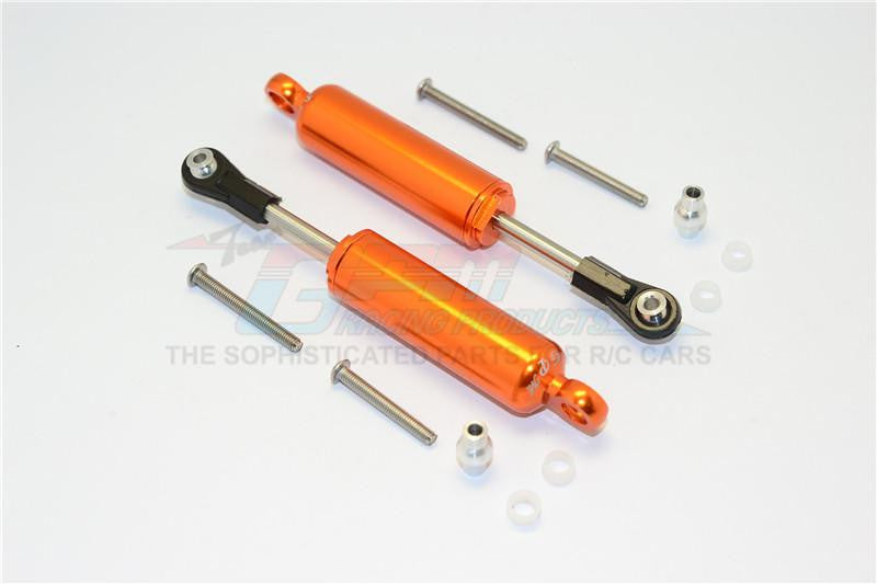 Traxxas TRX-4 Trail Defender Crawler Aluminum Front/Rear Internal Shocks - 1Pr Set Orange