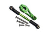 Traxxas TRX-4 Trail Defender Crawler / TRX-6 Mercedes-Benz G63 Aluminum Servo Horn With Steering Link - 8Pcs Set Green