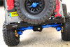 Traxxas TRX-4 Trail Defender Crawler Aluminum Front & Rear Bumper With Winch Plate (On-Road Street Fighter) - 1 Set Silver