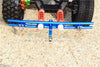 Traxxas TRX-4 Trail Defender Crawler Aluminum Rear Bumper Absorber + D-Rings + Tow Hook - 1 Set Brown