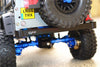 Traxxas TRX-4 Trail Defender Crawler Aluminum Rear Bumper (On-Road Street Fighter) - 1 Set Gray Silver