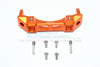 Traxxas TRX-4 Trail Defender Crawler Aluminium Front Bumper Mount - 1Pc Set Orange