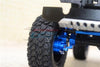 Traxxas TRX-4 Aluminum Front C-Hubs + Knuckle Arms + Spindle Gear + CVD Shaft + Steering Link - 61Pc Set Orange