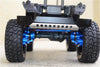 Traxxas TRX-4 Aluminum Front C-Hubs + Knuckle Arms + Spindle Gear + CVD Shaft + Steering Link - 61Pc Set Black