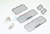 R/C Scale Accessories : Aluminum Window Guard For TRX-4 Crawler - 5Pc Set Black