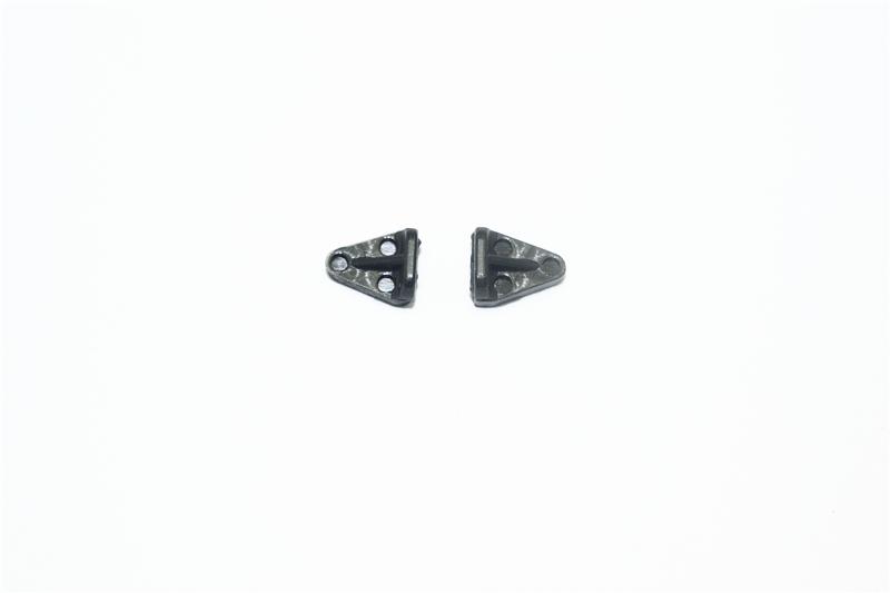 R/C Scale Accessories : Hood Hinges For TRX-4 Trail Defender Crawler - 2Pc Set		 Black