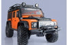 R/C Scale Accessories : Spotlight For Traxxas TRX-4 Defender / TRX-4 Ford Bronco - 22Pc Set Black