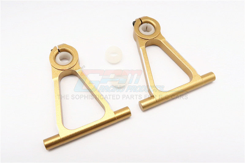 Tamiya TT-01 Aluminum Front Upper Arm Set - 1Pr Golden Black