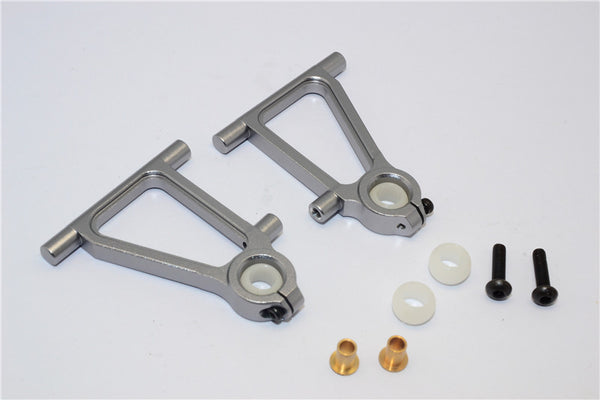 Tamiya TT-01 Aluminum Front Lower Arm Set - 1Pr Gray Silver