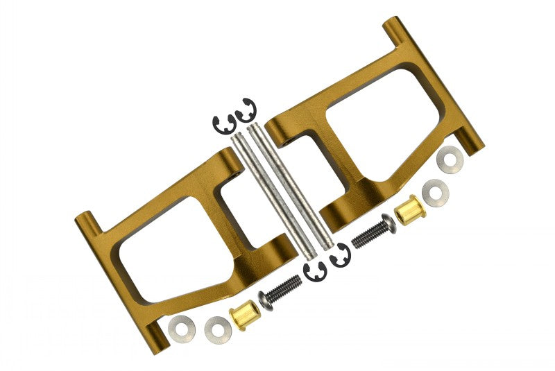 Tamiya TT-01 Aluminum Rear Lower Arm - 1Pr Set Golden Black